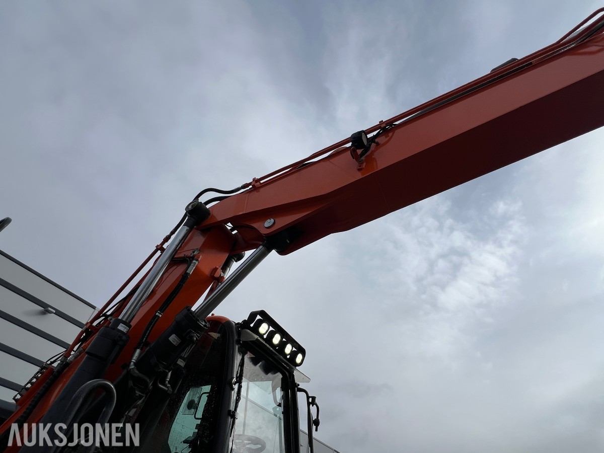 2019 Doosan DX160W-5,Sorteringsskuffe og sorteringsklype