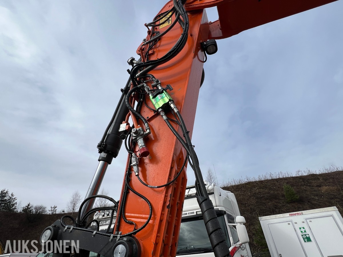 2019 Doosan DX160W-5,Sorteringsskuffe og sorteringsklype