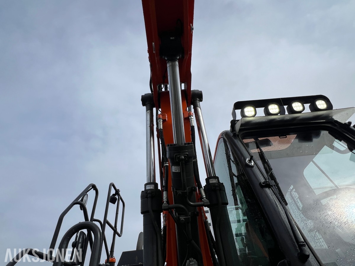 2019 Doosan DX160W-5,Sorteringsskuffe og sorteringsklype