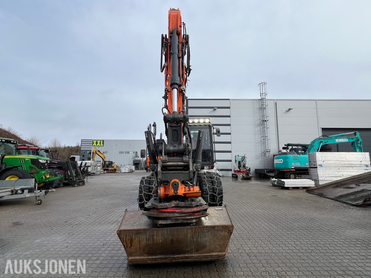 2019 Doosan DX160W-5,Sorteringsskuffe og sorteringsklype