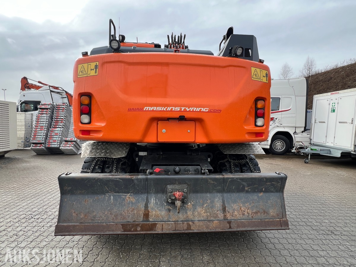 2019 Doosan DX160W-5,Sorteringsskuffe og sorteringsklype