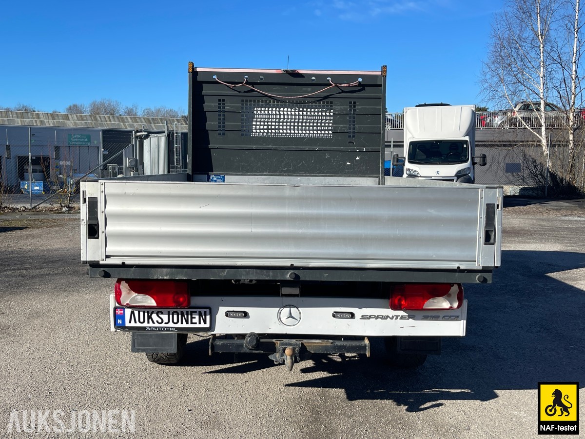 2017 Mercedes-Benz Sprinter 316 CDI 163HK AUTOMAT HENGERFESTE VARMER KAMERA 3-SETER
