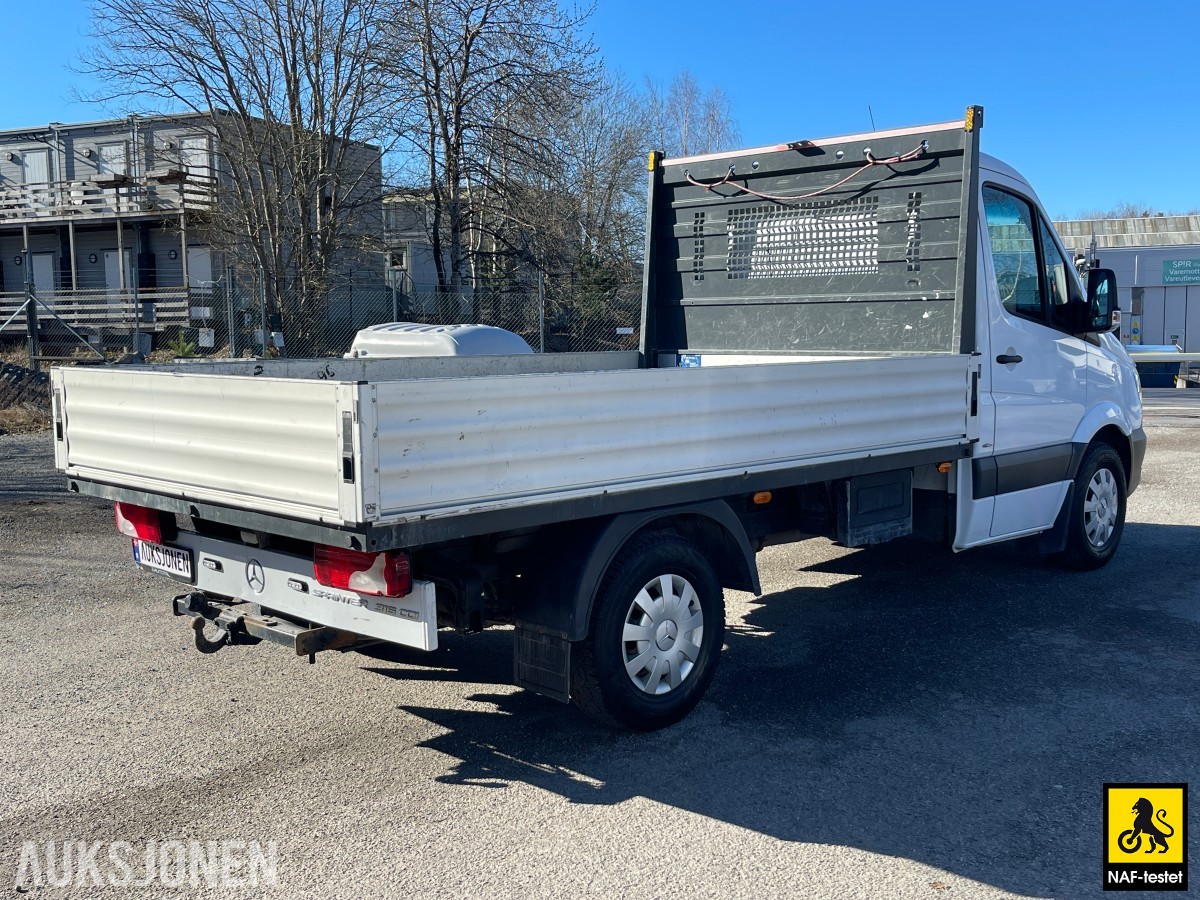 2017 Mercedes-Benz Sprinter 316 CDI 163HK AUTOMAT HENGERFESTE VARMER KAMERA 3-SETER