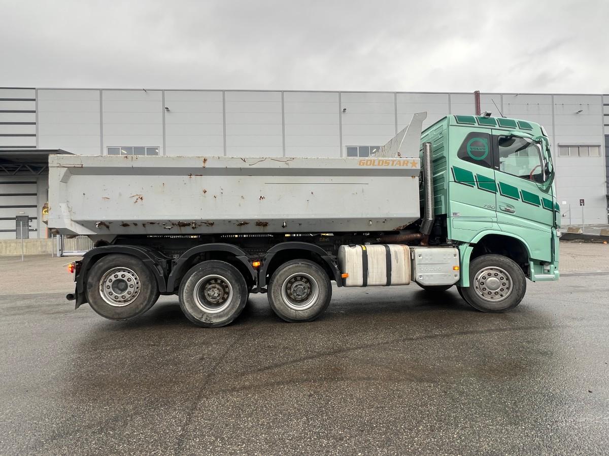 2019 Volvo FH-750 Tridem 8X4 m/Dumperkasse