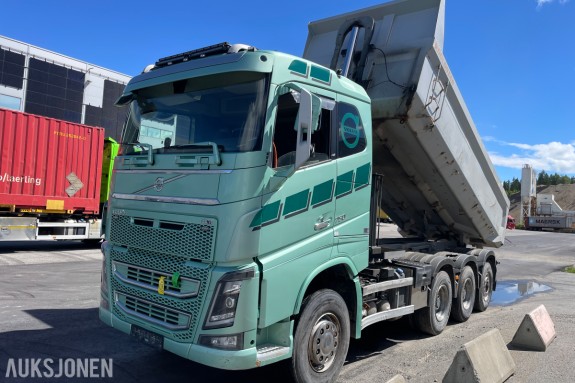 2019 Volvo FH-750 Tridem 8X4 m/Dumperkasse
