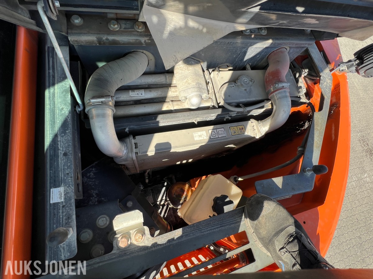 2019 Doosan DX 235 LCR-5 Rototilr, webasto, sentralsmøring