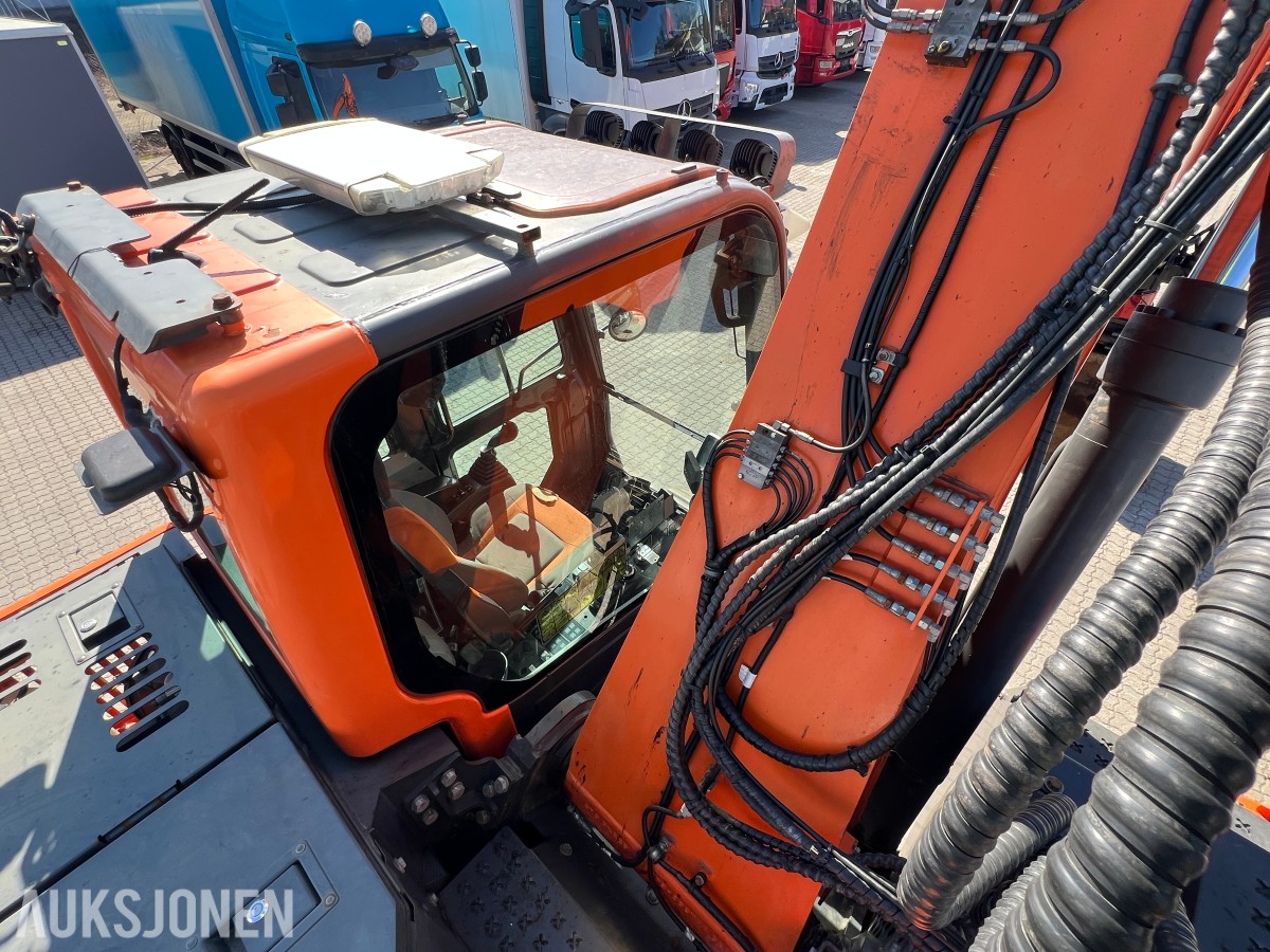 2019 Doosan DX 235 LCR-5 Rototilr, webasto, sentralsmøring