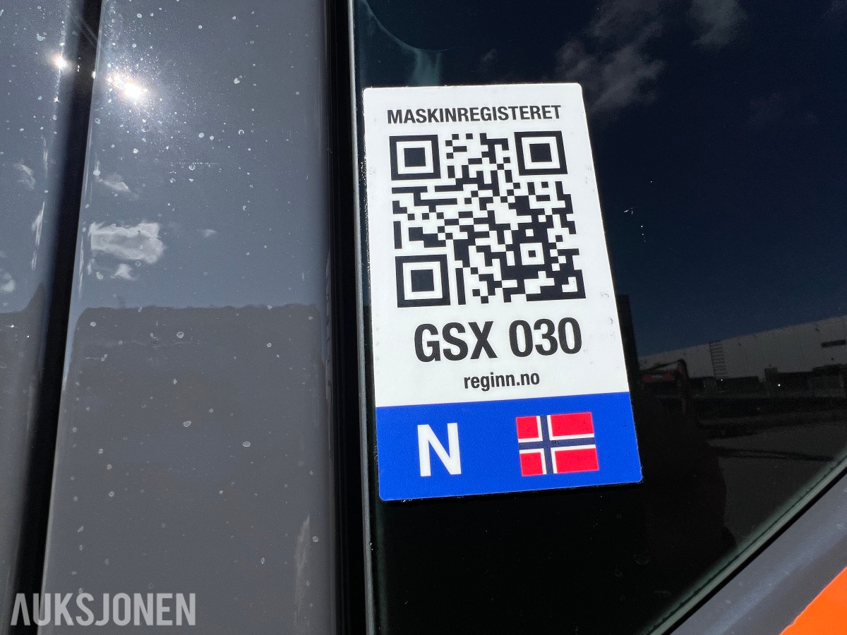 2019 Doosan DX 235 LCR-5 Rototilr, webasto, sentralsmøring