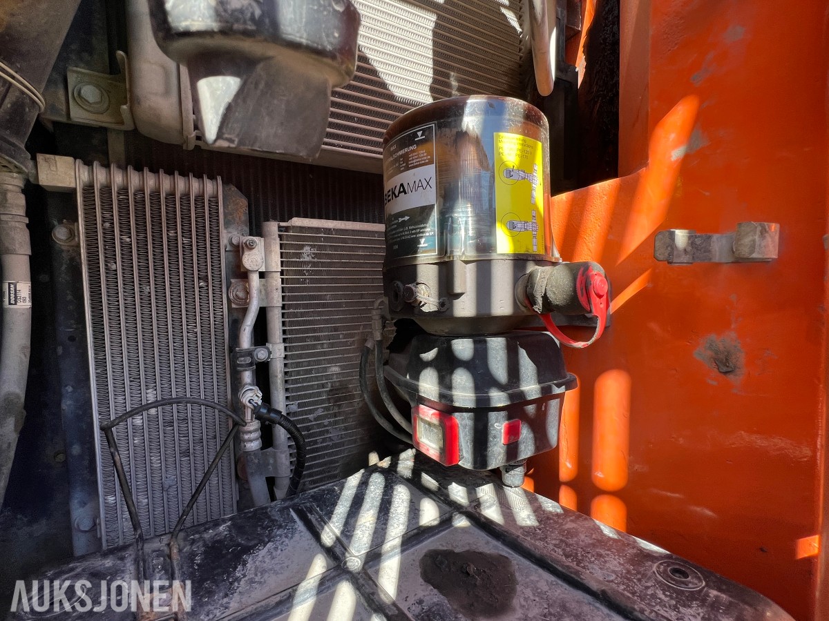 2019 Doosan DX 235 LCR-5 Rototilr, webasto, sentralsmøring