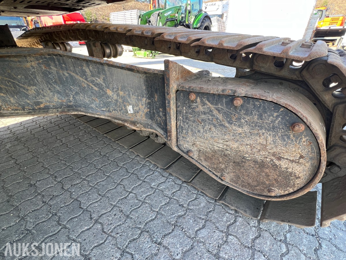 2019 Doosan DX 235 LCR-5 Rototilr, webasto, sentralsmøring