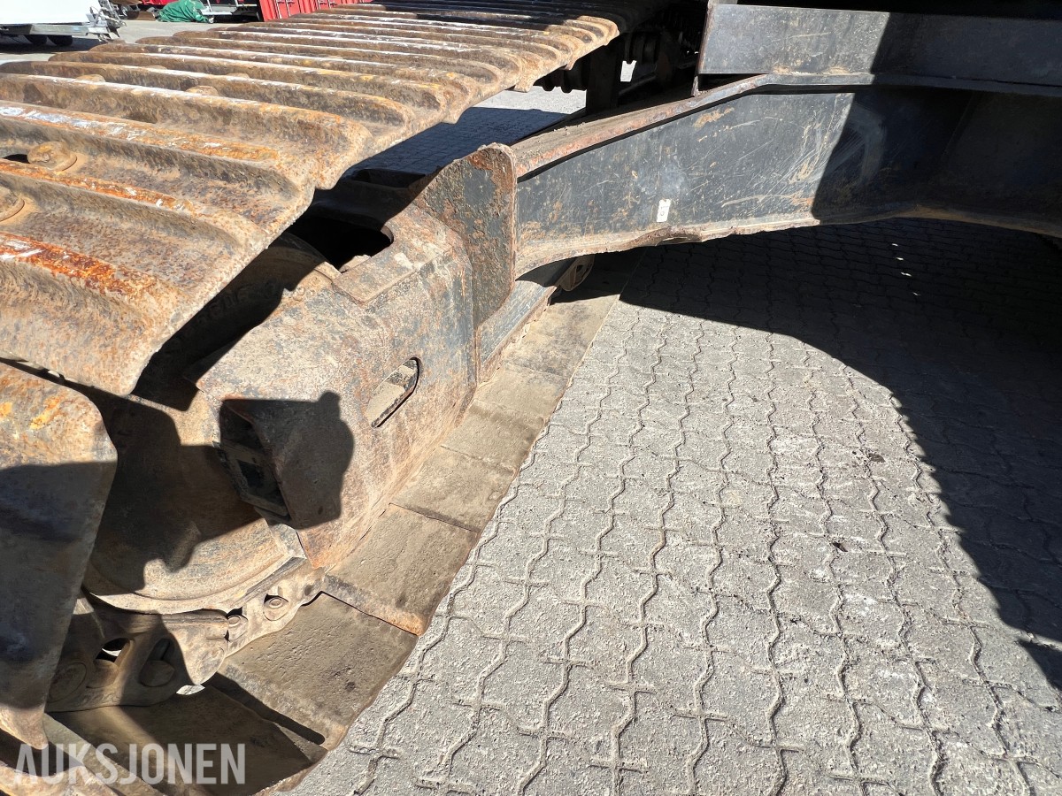2019 Doosan DX 235 LCR-5 Rototilr, webasto, sentralsmøring