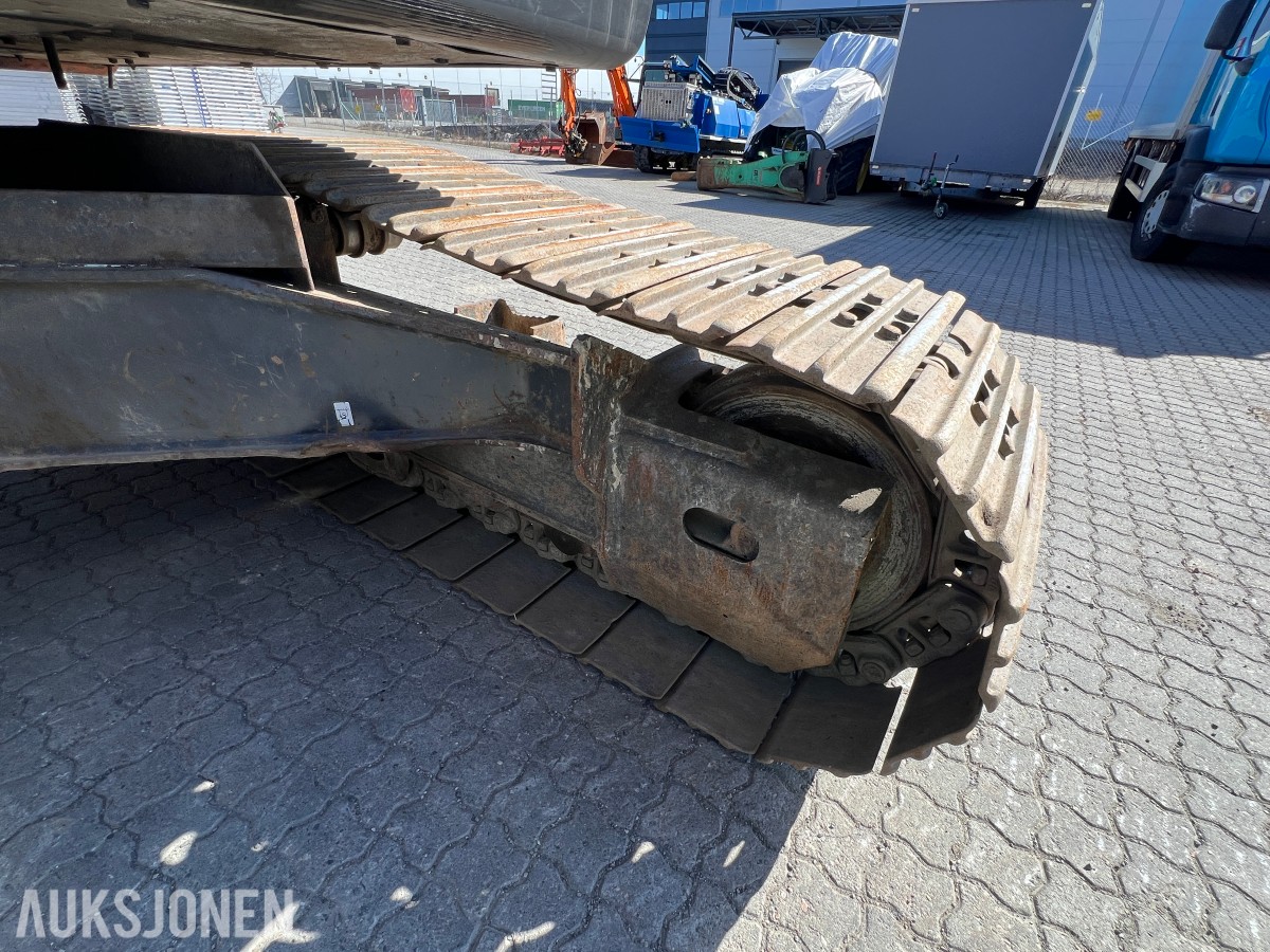 2019 Doosan DX 235 LCR-5 Rototilr, webasto, sentralsmøring