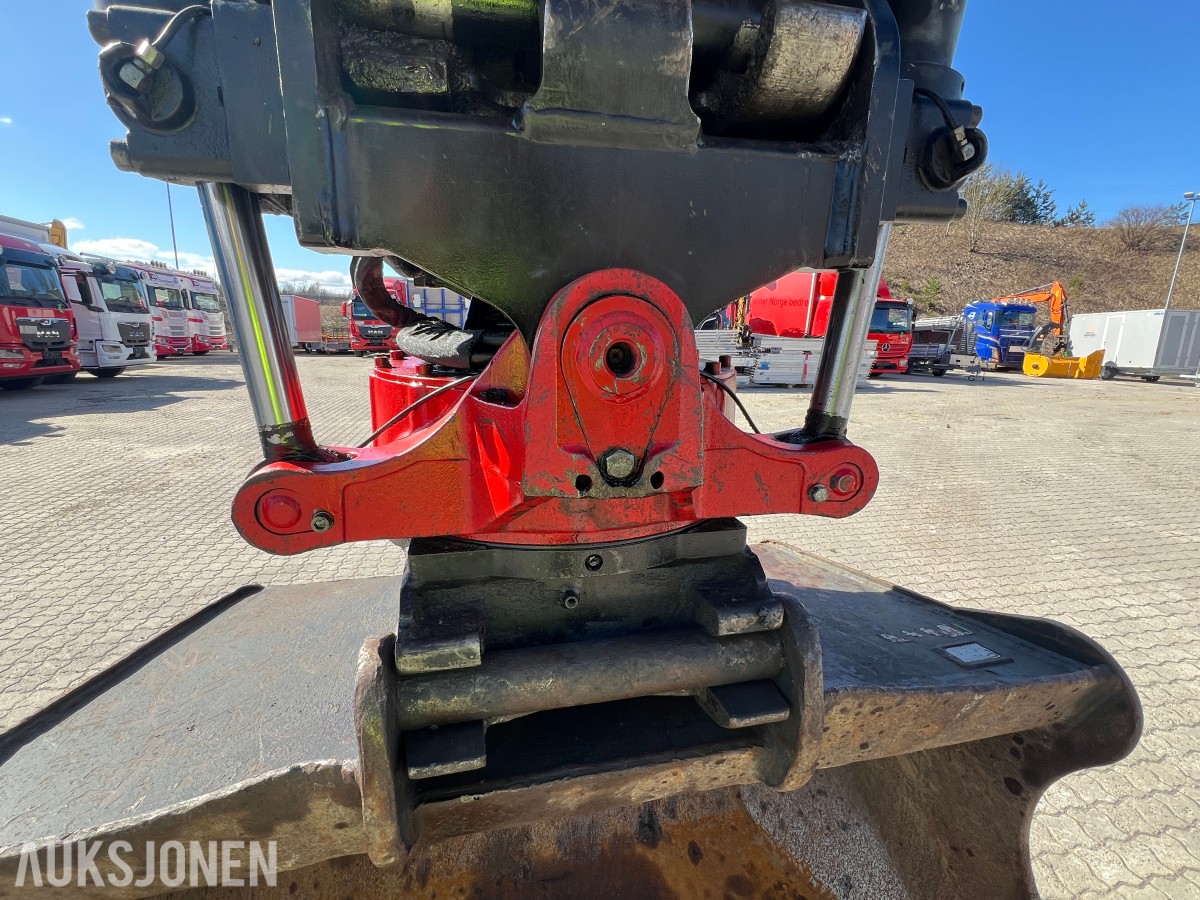 2019 Doosan DX 235 LCR-5 Rototilr, webasto, sentralsmøring