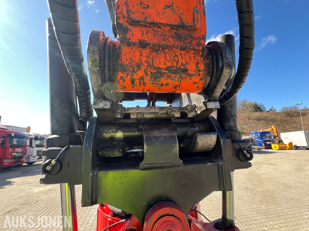 2019 Doosan DX 235 LCR-5 Rototilr, webasto, sentralsmøring