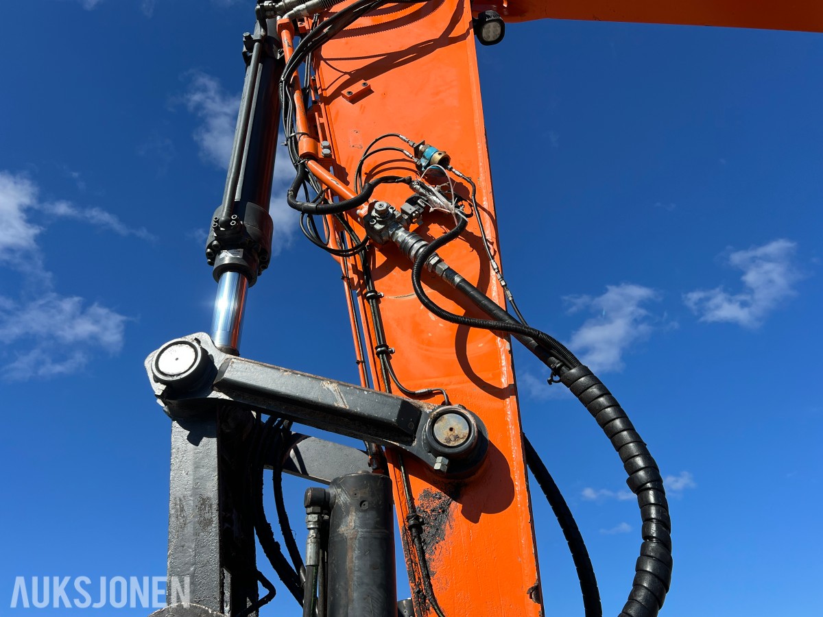 2019 Doosan DX 235 LCR-5 Rototilr, webasto, sentralsmøring