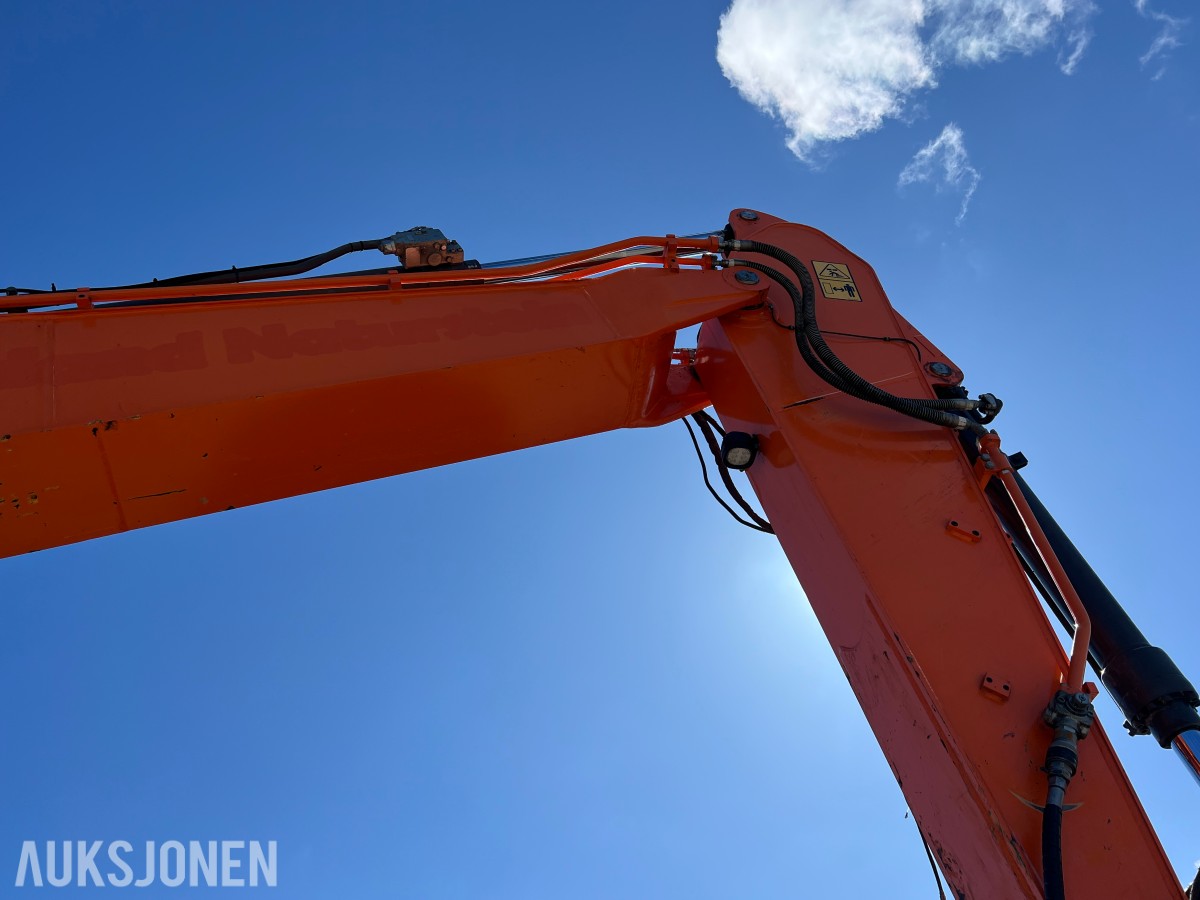 2019 Doosan DX 235 LCR-5 Rototilr, webasto, sentralsmøring