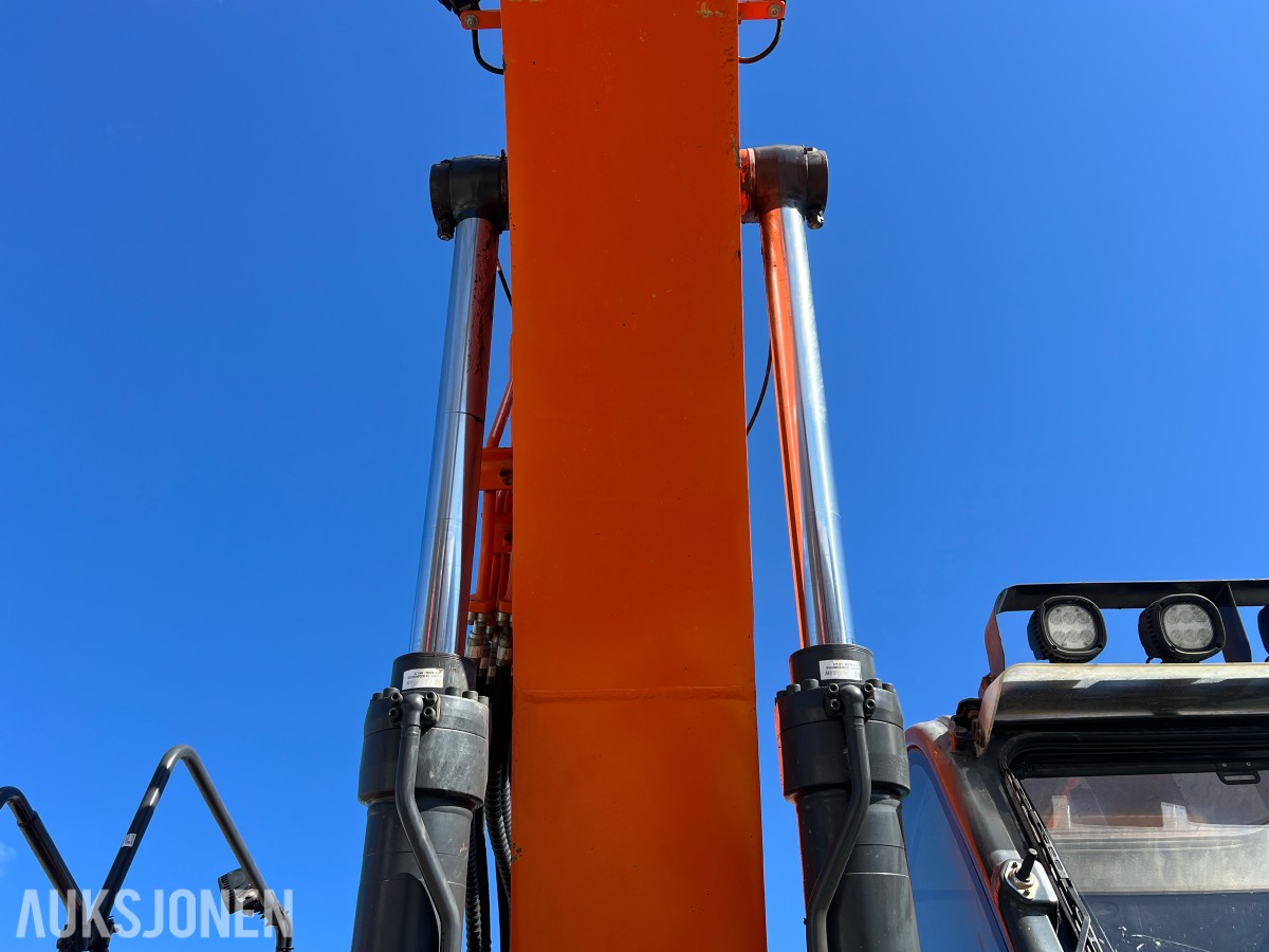 2019 Doosan DX 235 LCR-5 Rototilr, webasto, sentralsmøring