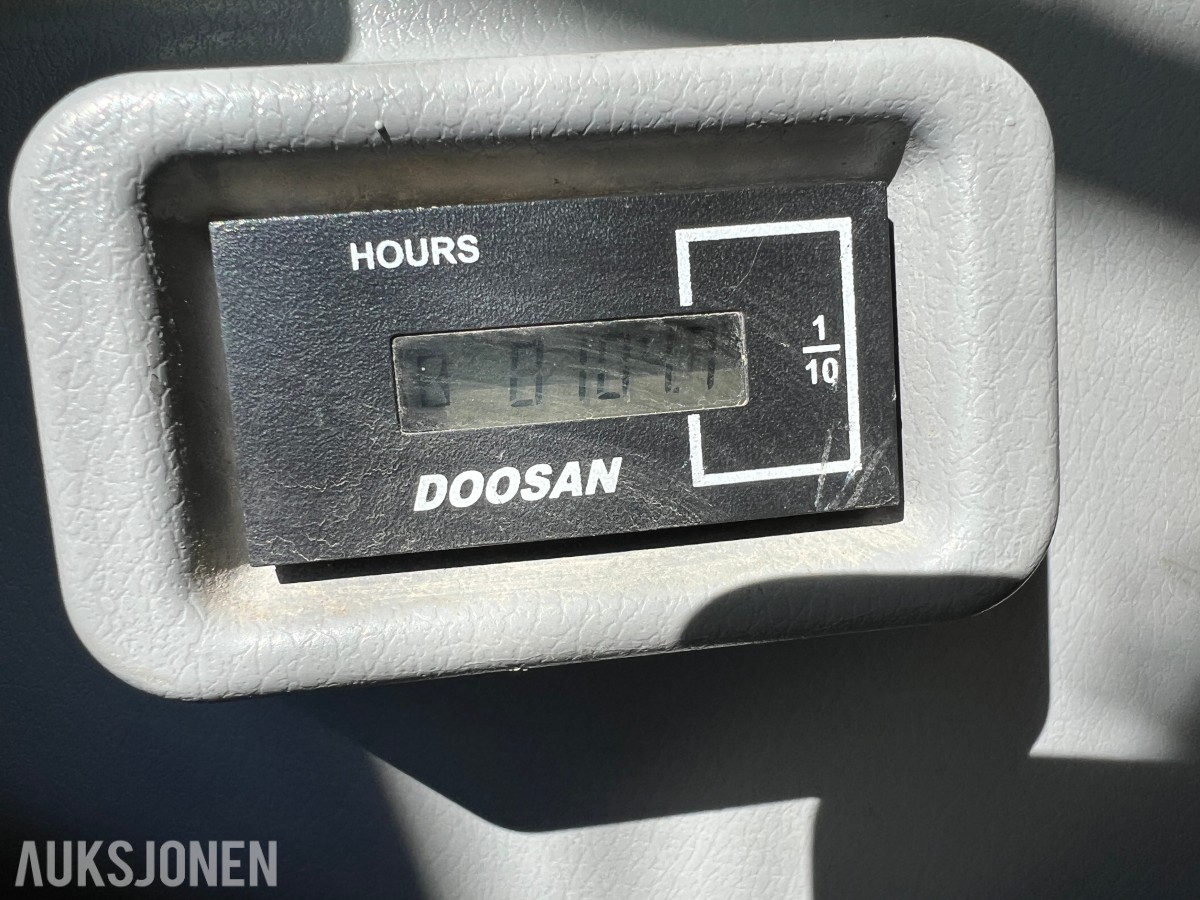2019 Doosan DX 235 LCR-5 Rototilr, webasto, sentralsmøring