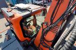 2019 Doosan DX 235 LCR-5 Rototilr, webasto, sentralsmøring
