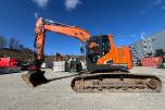 2019 Doosan DX 235 LCR-5 Rototilr, webasto, sentralsmøring