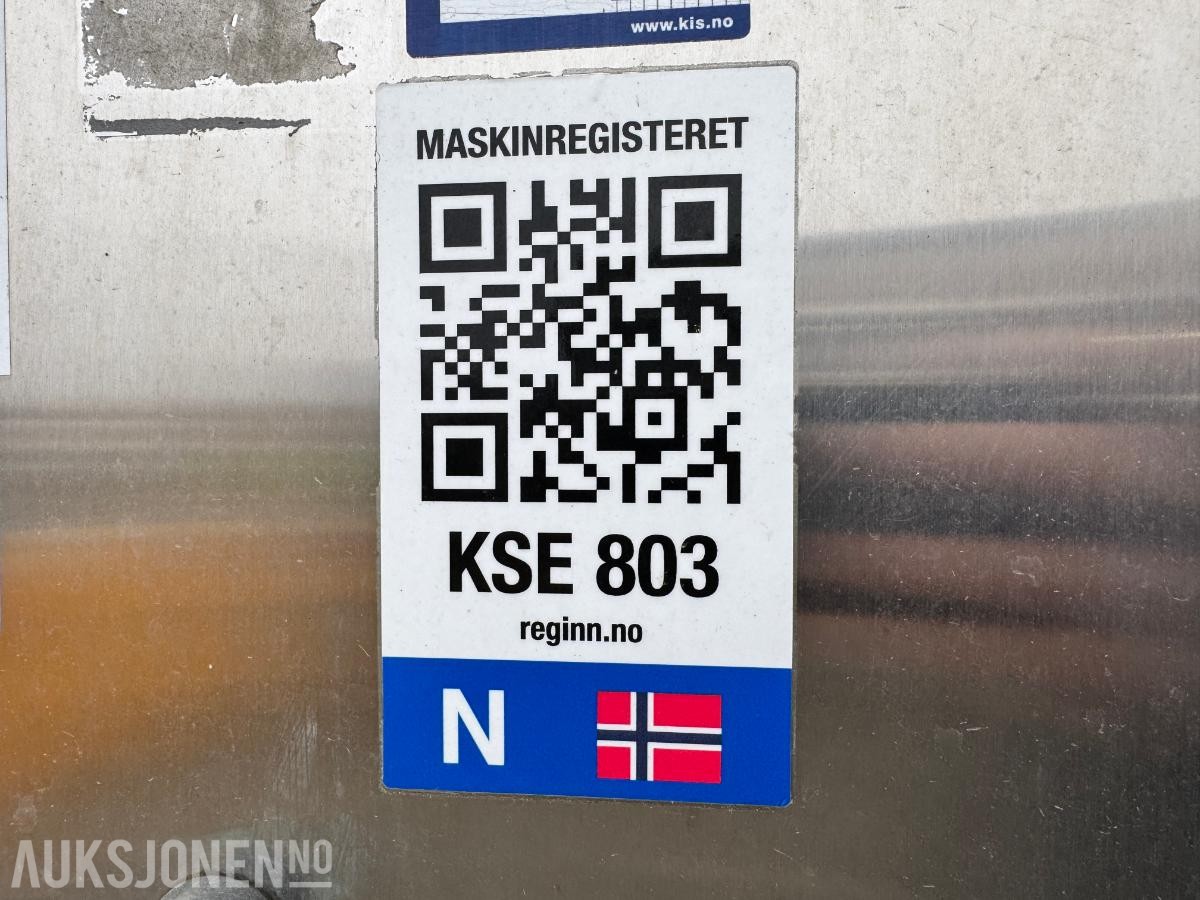 2016 Volvo FMX460 liftbil EURO 6