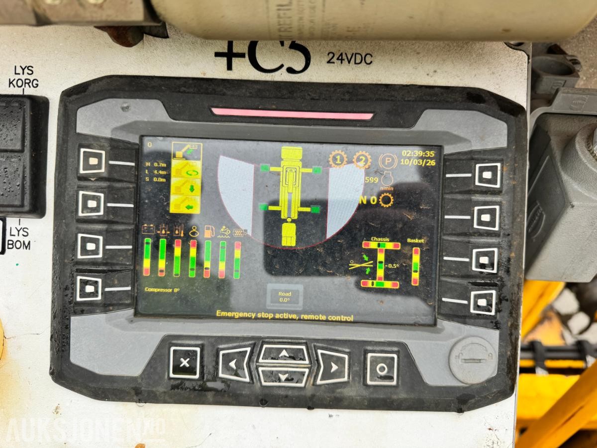 2016 Volvo FMX460 liftbil EURO 6