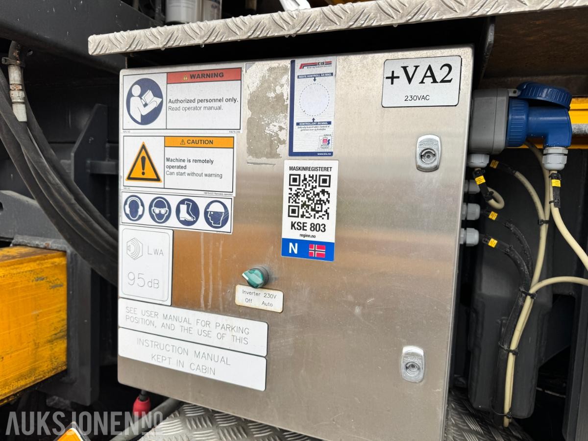 2016 Volvo FMX460 liftbil EURO 6