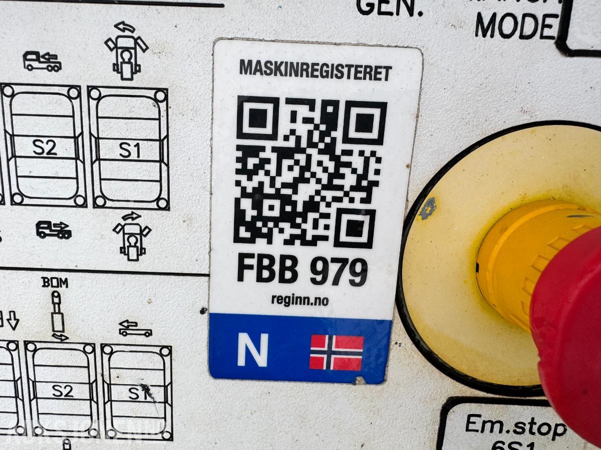2016 Volvo FMX460 liftbil EURO 6