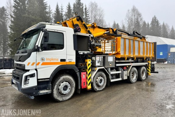 2016 Volvo FMX460 liftbil EURO 6