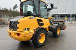 2014 Volvo L25F m/skuffe og løse pllegafler 