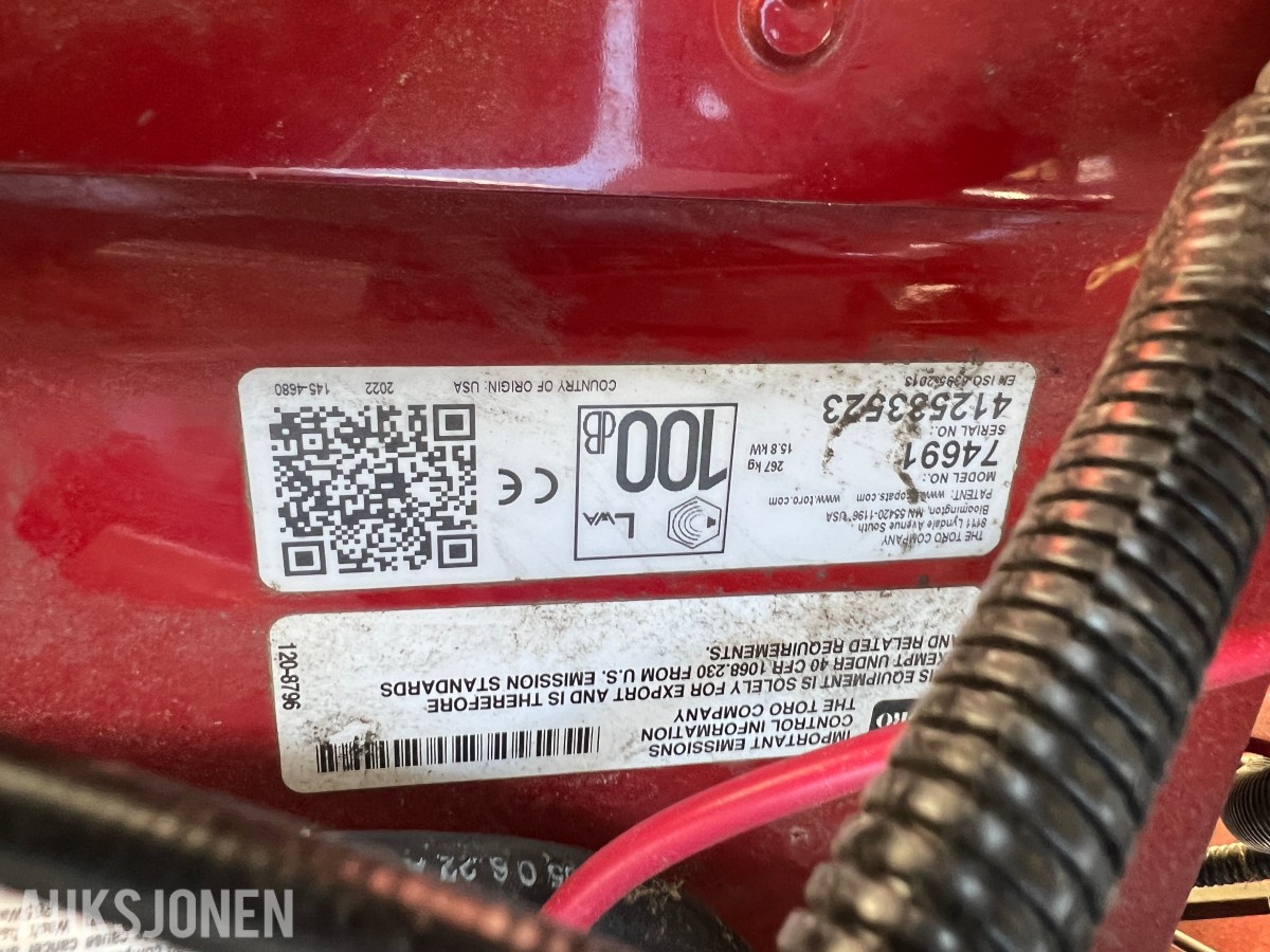 2024 Toro MX427T 107CM MY RIDE