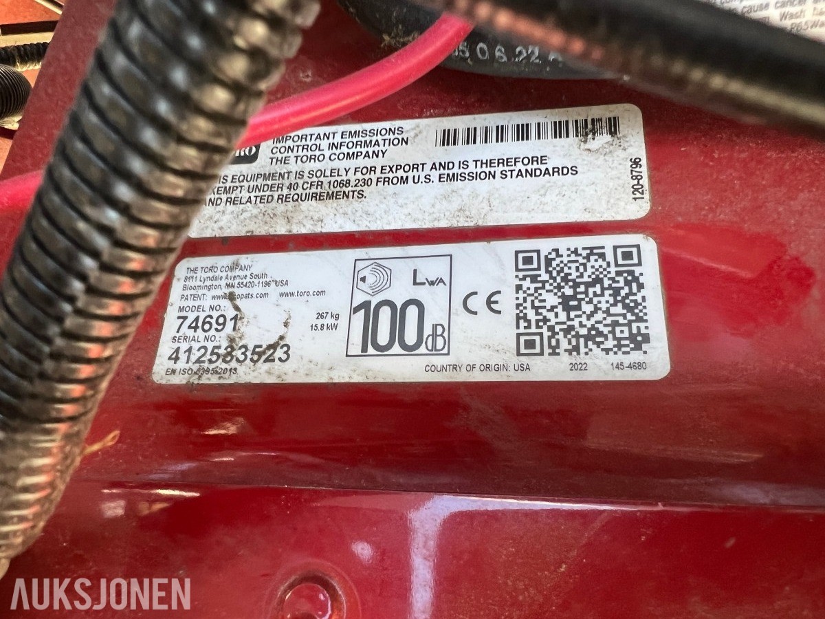2024 Toro MX427T 107CM MY RIDE
