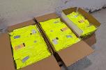 26 stk Aalesund Oljeklede Snehvit vattert regnjakke 2XL – Hi-Vis gul