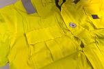 26 stk Aalesund Oljeklede Snehvit vattert regnjakke 2XL – Hi-Vis gul