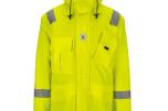 26 stk Aalesund Oljeklede Snehvit vattert regnjakke 2XL – Hi-Vis gul