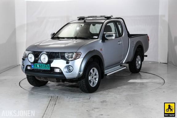 2007 MITSUBISHI L200 2.5 D 167 HK 4WD HENGERFESTE - BRUKTBILTEST! 