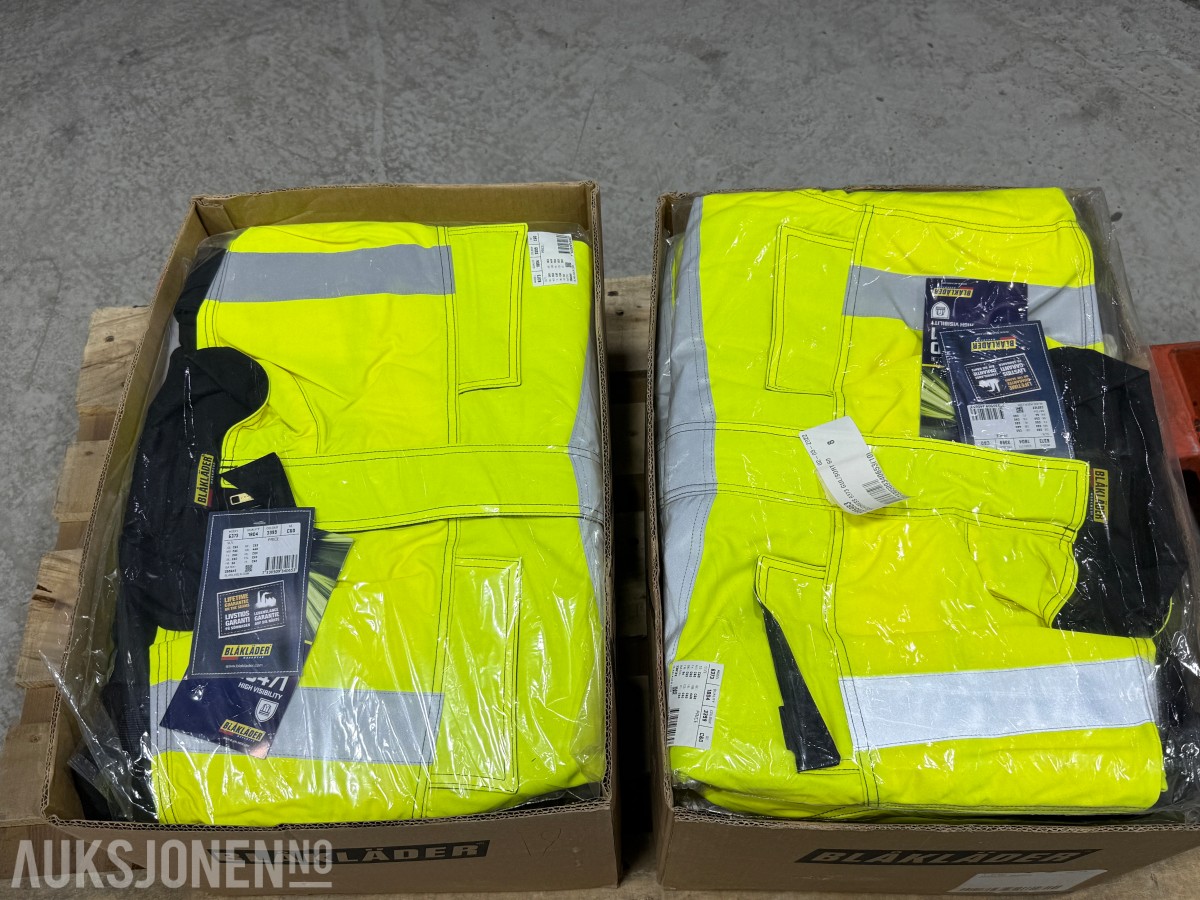 16 stk Blåkläder 6373 kjeledress High Visibility størrelse C60