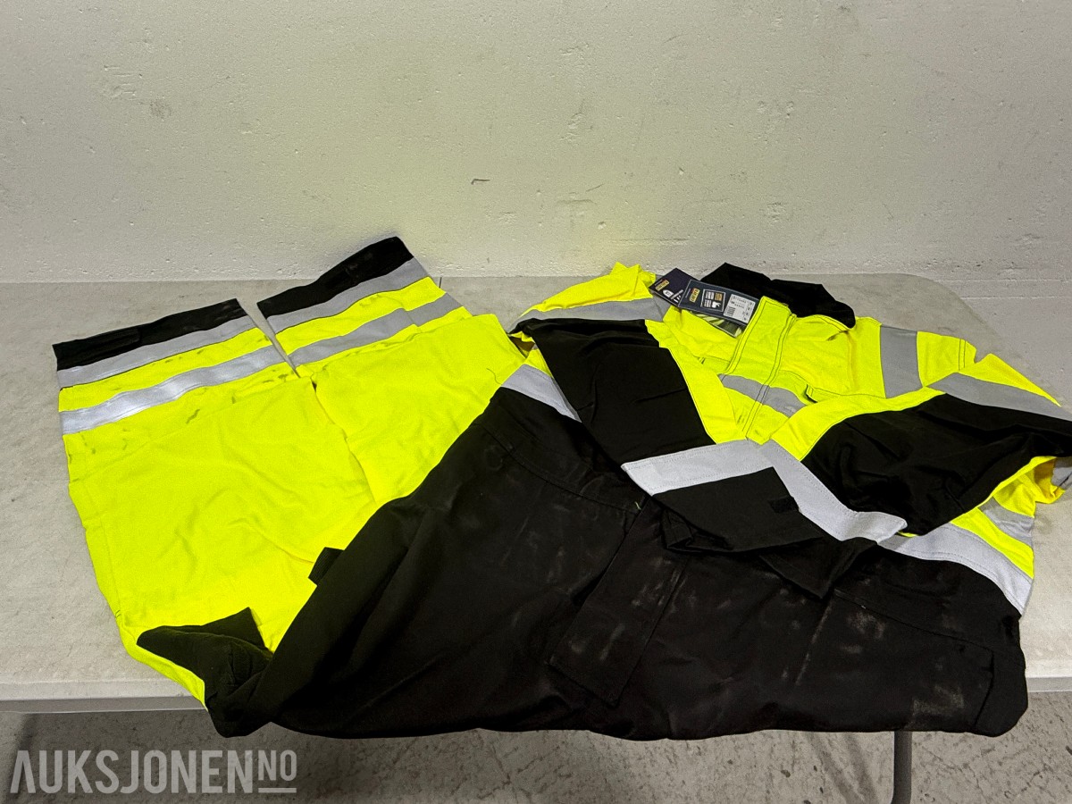 16 stk Blåkläder 6373 kjeledress High Visibility størrelse C60