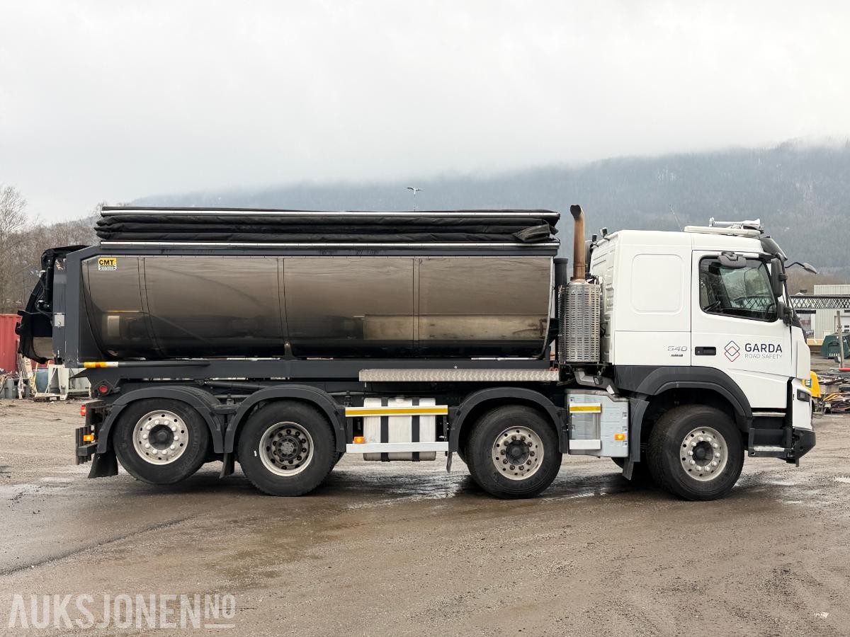2015 Volvo FMX540 asfaltbil med RecoDrive / Asfaltsprider