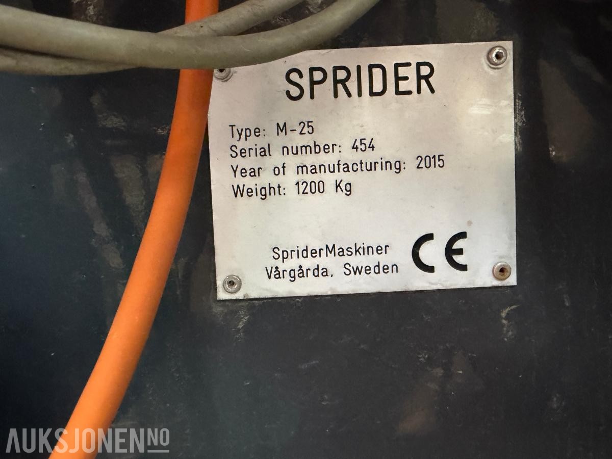2015 Volvo FMX540 asfaltbil med RecoDrive / Asfaltsprider