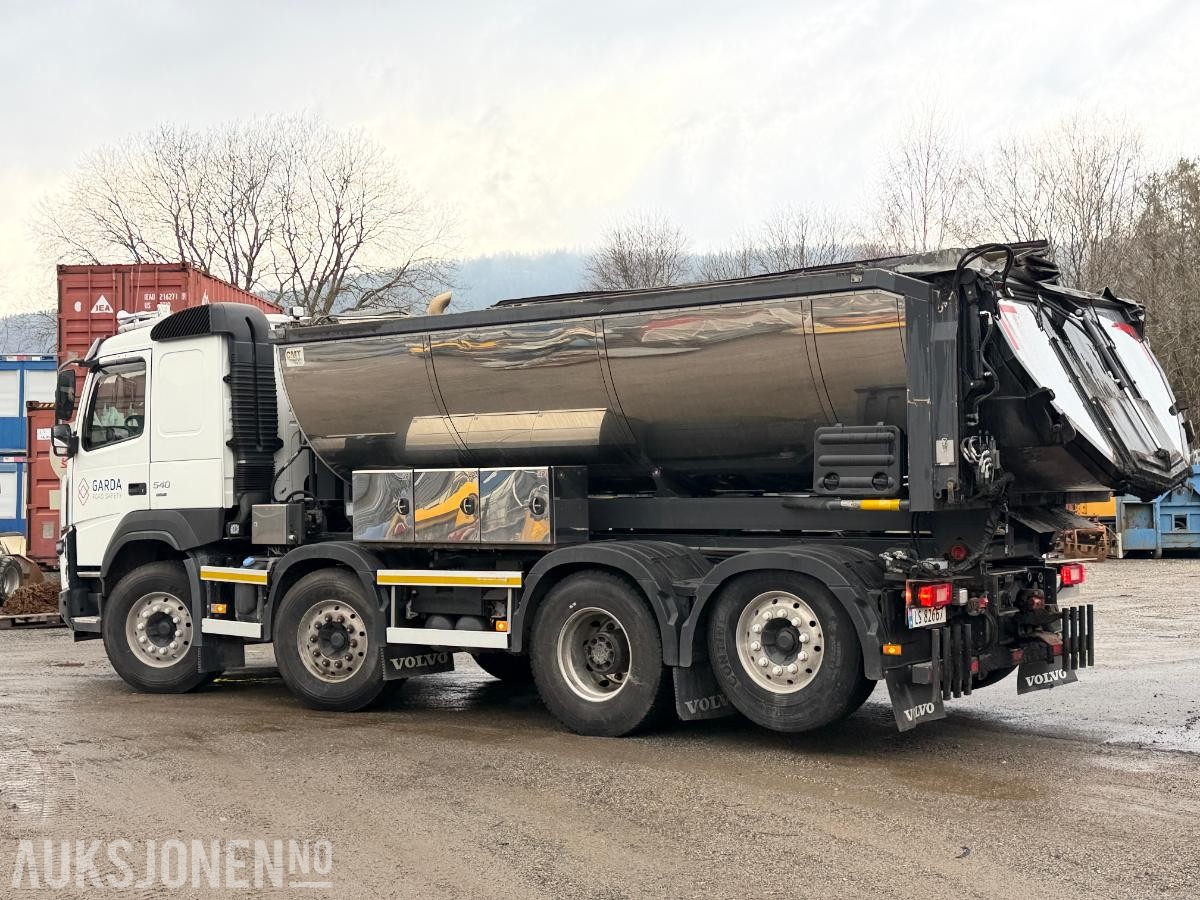 2015 Volvo FMX540 asfaltbil med RecoDrive / Asfaltsprider