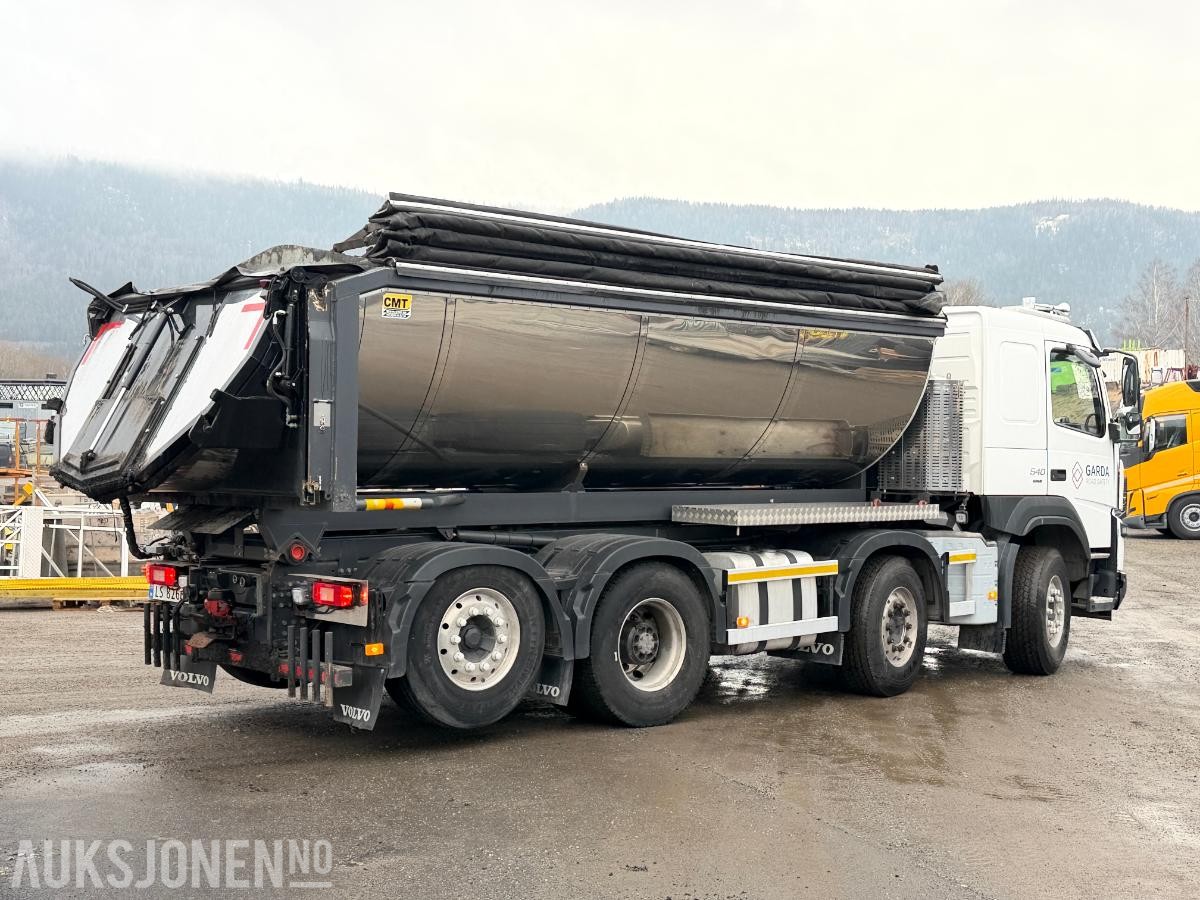 2015 Volvo FMX540 asfaltbil med RecoDrive / Asfaltsprider