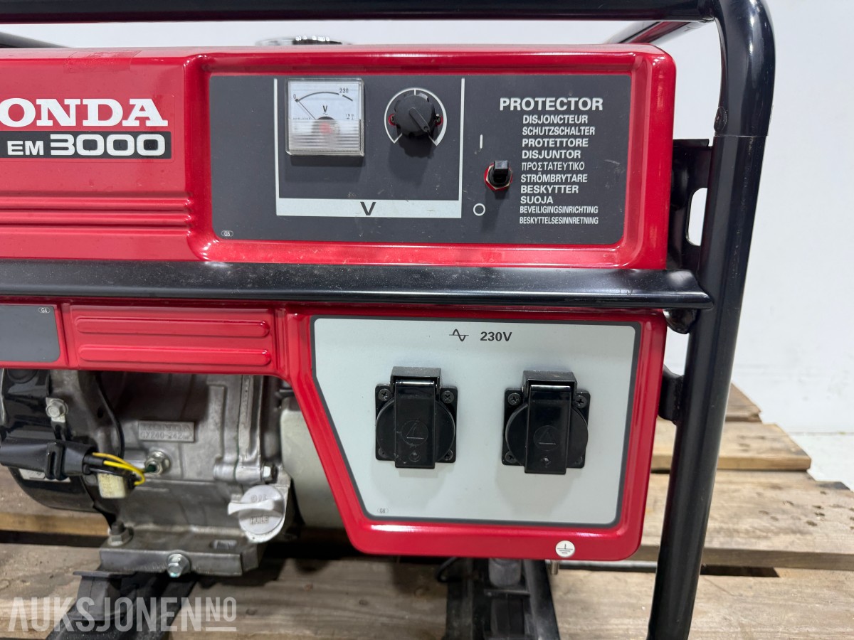 Honda EM3000 aggregat 