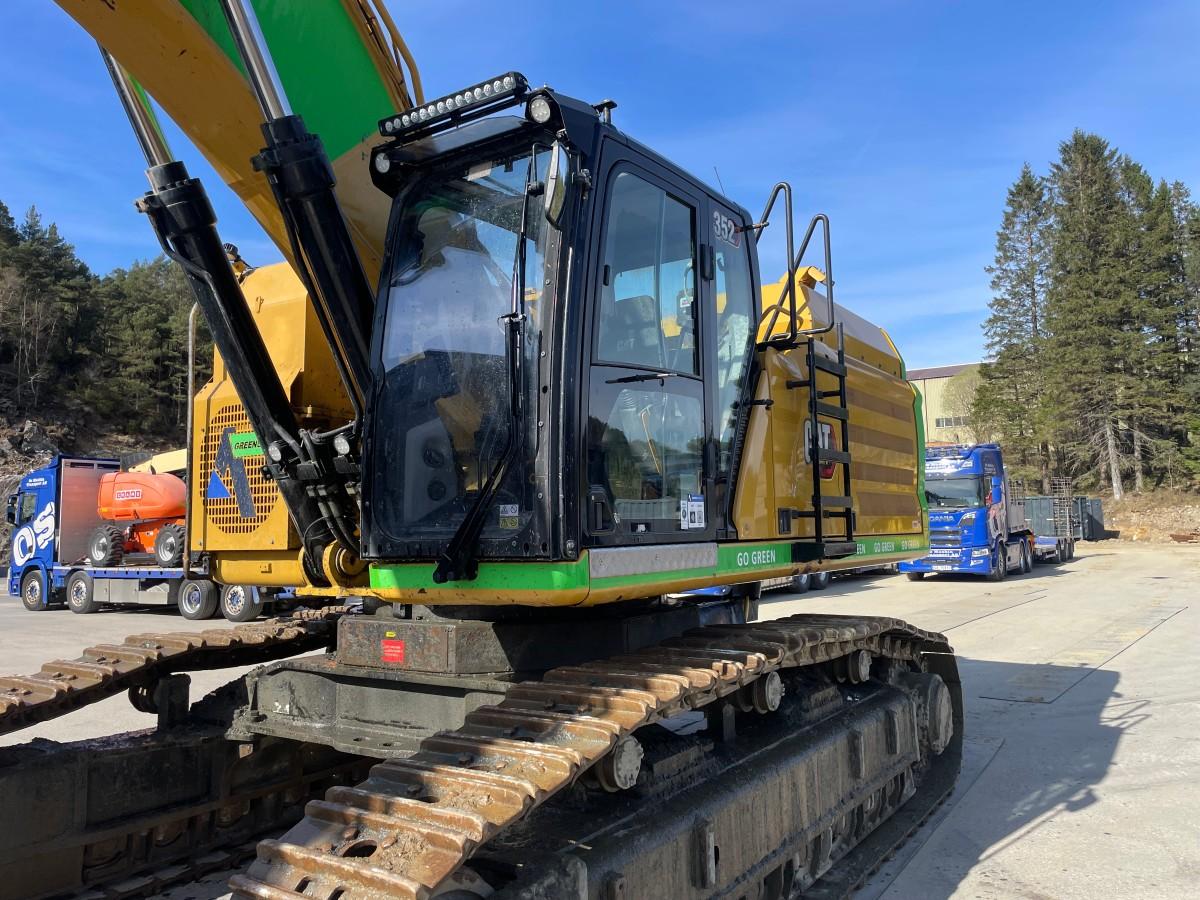CAT 352 07C hybrid maskin - 1000V faststrøm 