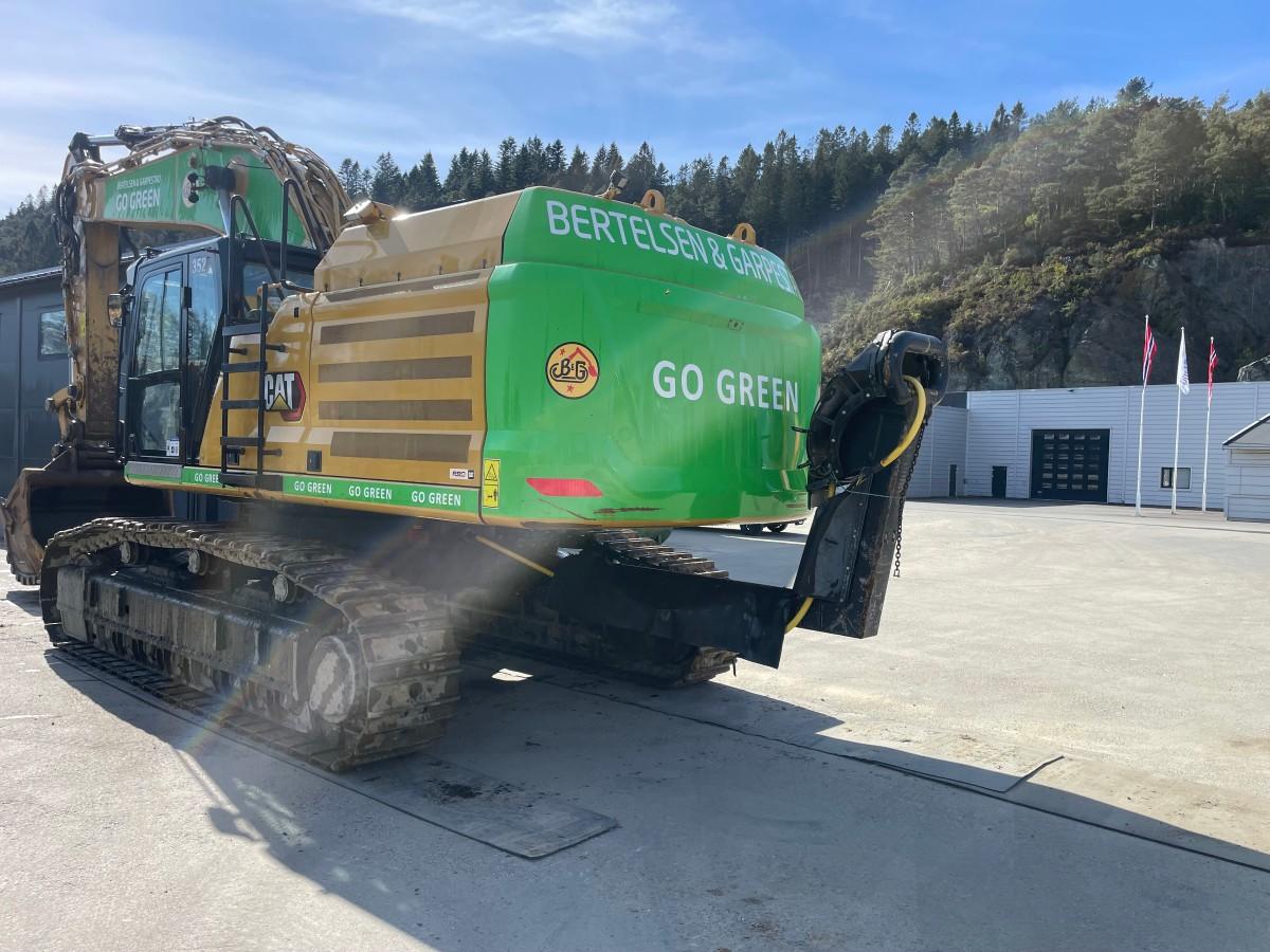 CAT 352 07C hybrid maskin - 1000V faststrøm 