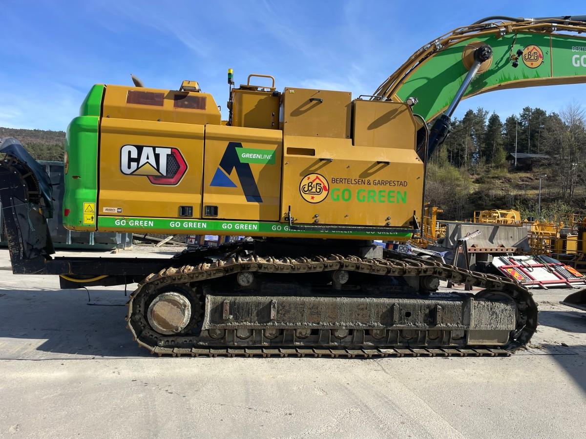 CAT 352 07C hybrid maskin - 1000V faststrøm 