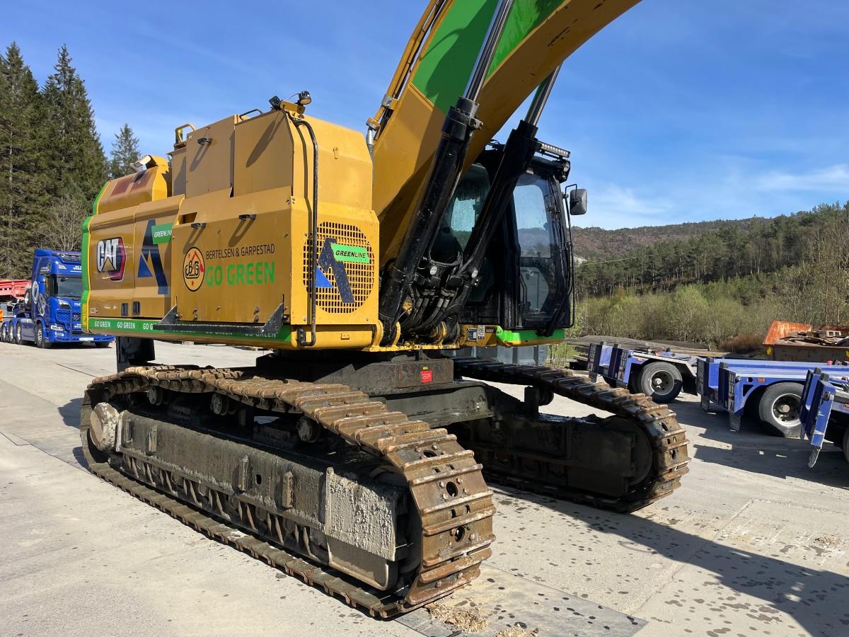 CAT 352 07C hybrid maskin - 1000V faststrøm 