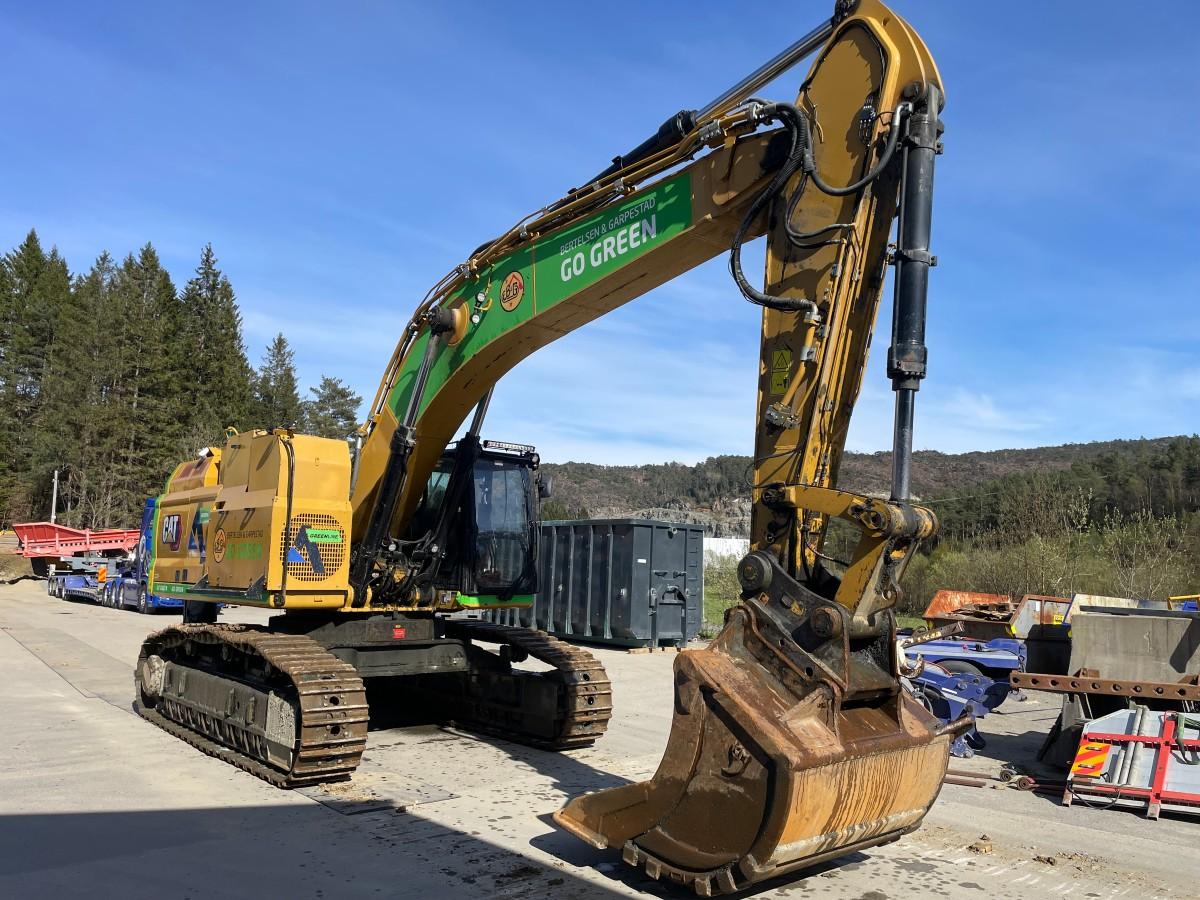CAT 352 07C hybrid maskin - 1000V faststrøm 