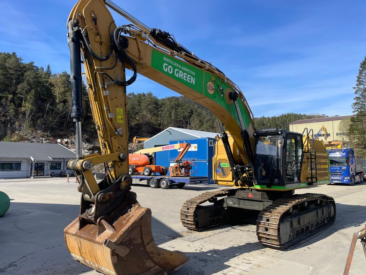 CAT 352 07C hybrid maskin - 1000V faststrøm 