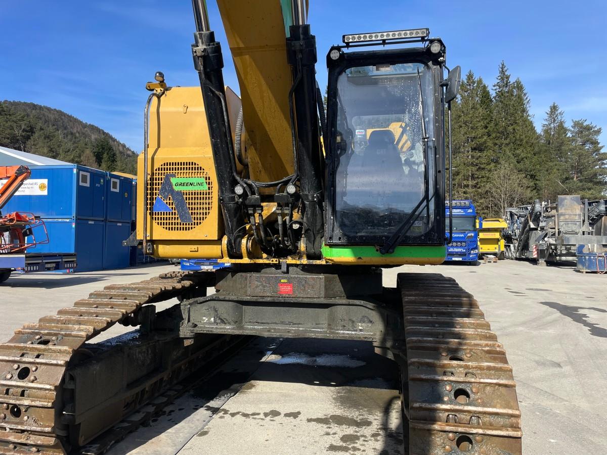 CAT 352 07C hybrid maskin - 1000V faststrøm 